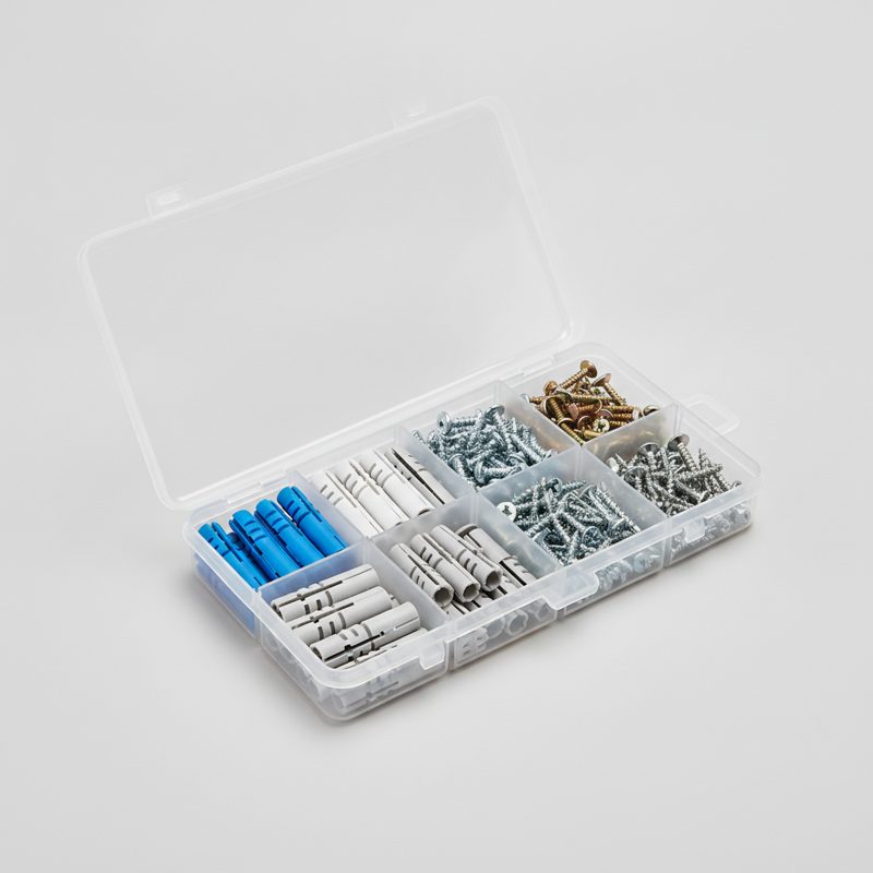 Set tasselli e viti assortiti